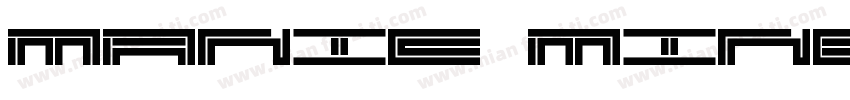 MANIC MINE字体转换